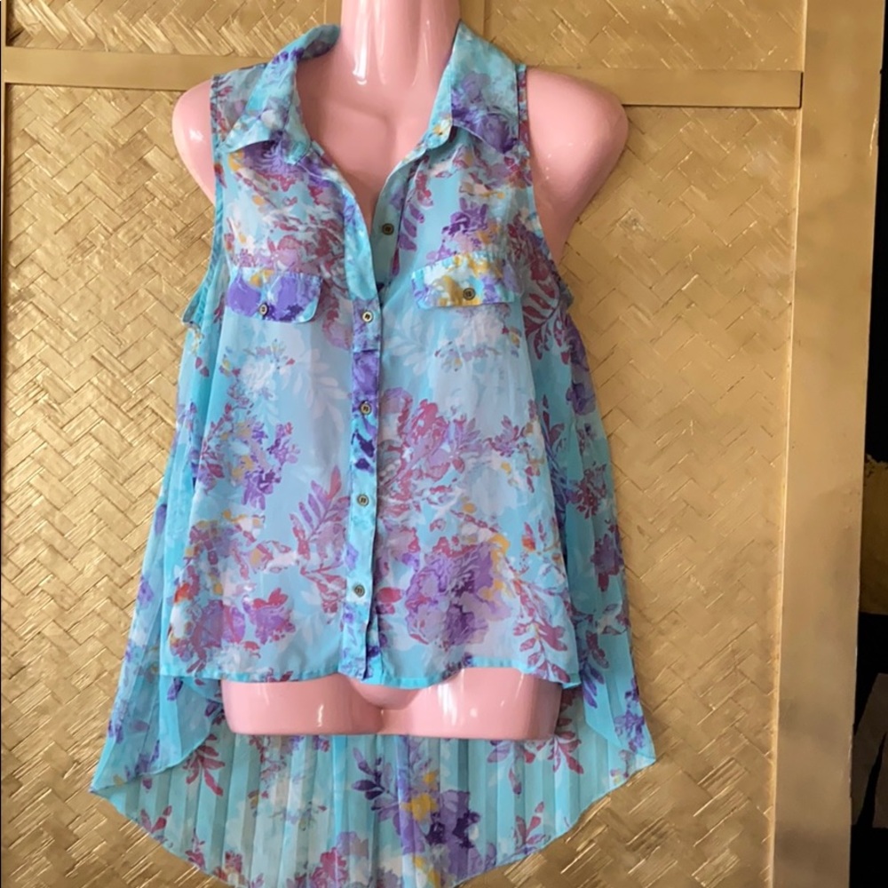 Eyelash Couture Tank Blouse